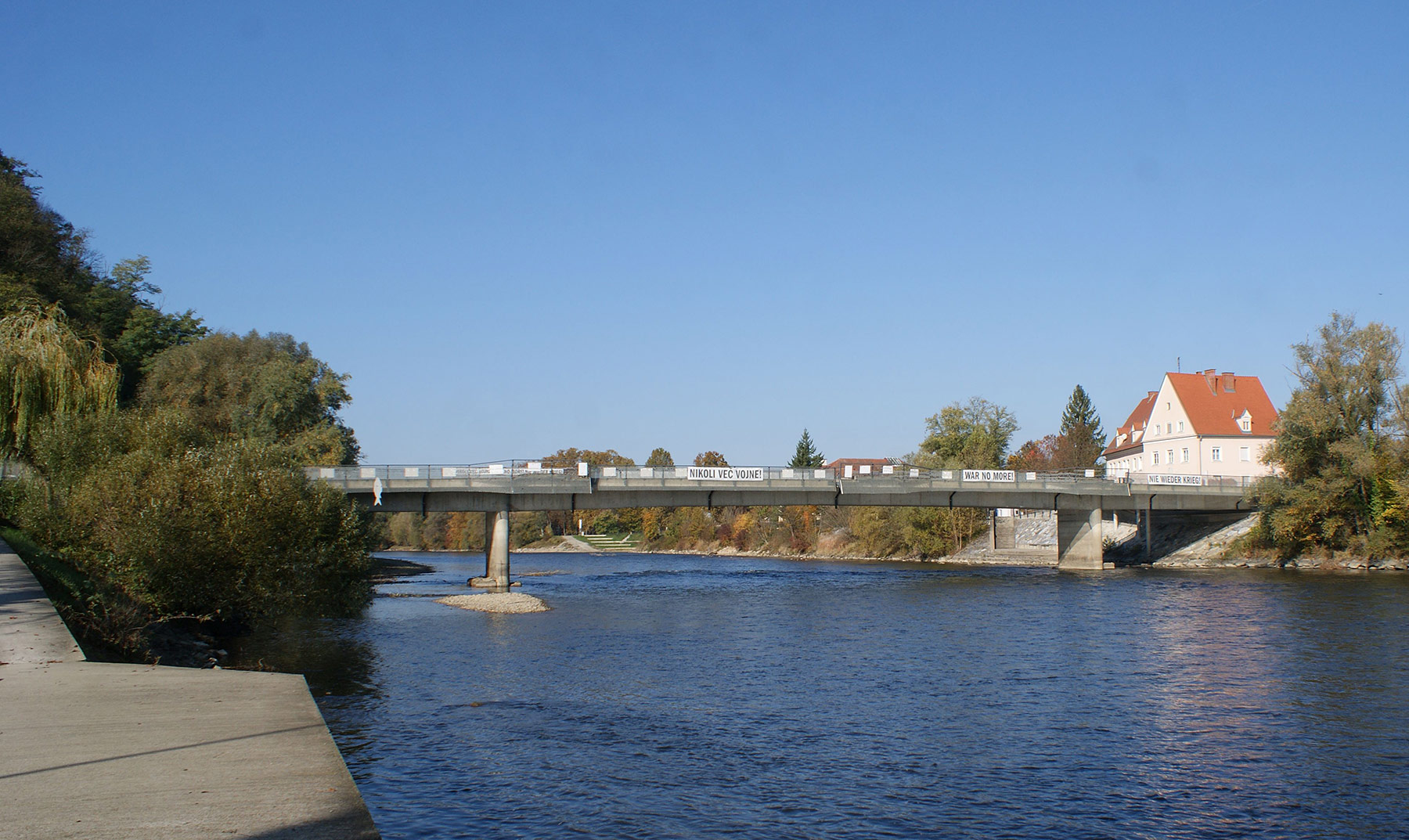 Gornja Radgona - Radkersburg, peace bridge